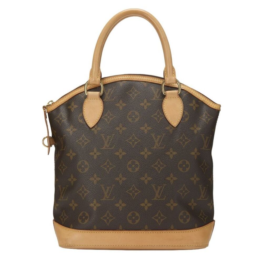 Louis Vuitton Brown Monogram Coated Canvas Lockit (Authentic Pre-Loved)